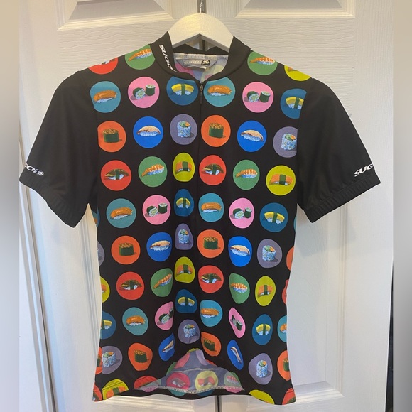 Sugoi Women’s Cycling Jersey (Sushi Print!) - Picture 1 of 5